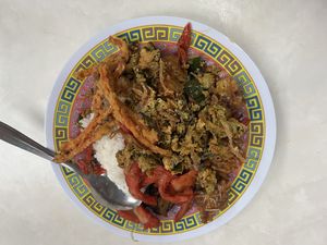 Breakfast buffet   at Yi Xin Vegetarian 一心素食 in Central Singapore
