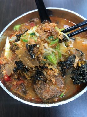 Asam Laksa   at Yi Xin Vegetarian 一心素食 in Central Singapore