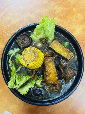   at Yi Xin Vegetarian 一心素食 in Central Singapore