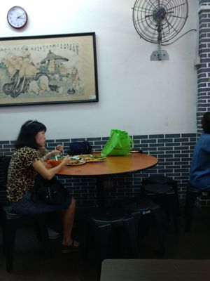 Decor at Yi Xin Vegetarian 一心素食 in Central Singapore