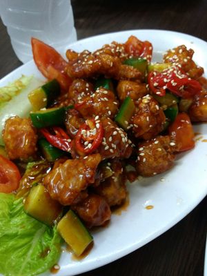 Sweet and sour at Yi Xin Vegetarian 一心素食 in Central Singapore