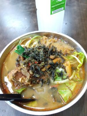 Mee Goreng at Yi Xin Vegetarian 一心素食 in Central Singapore