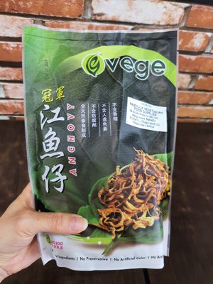 Vege anchovy ~ Circuit Breaker Period at Yi Xin Vegetarian 一心素食 in Central Singapore