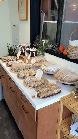 display of bakery items at Oktoga - 옥토가 in Busan