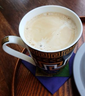 Hot americano #Veganuary at Oktoga - 옥토가 in Busan