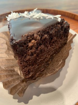 Tofu chocolate cake  at Oktoga - 옥토가 in Busan