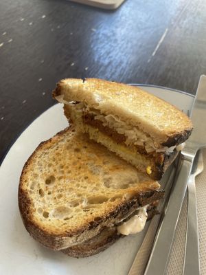 Vegan Reuben at The Milko in Woodend