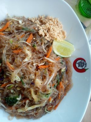 Pad Thai with Glass Noodles at Padthaiwok in Mallorca