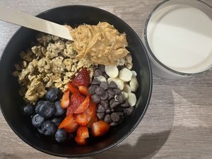 Granola with Almond Milk  at Pitaya by Juice Code in Penang