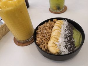 Smoothie bowl at Pitaya by Juice Code in Penang