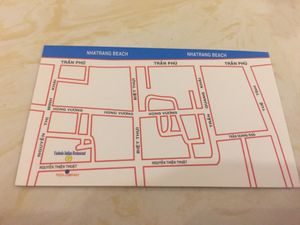 Street Map at Yashoda Indian Restaurant in Nha Trang