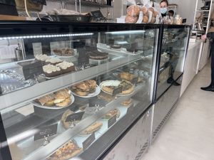 One of the cases  #Veganuary at The Gluten Free Epicurean in Vancouver