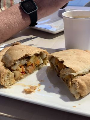 Loaded. Lovely pastry. Coffee was sh1te at Eden Project in St Austell