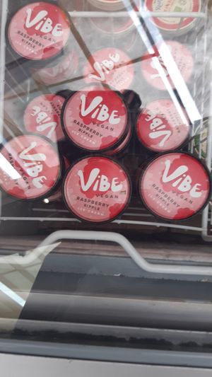 Vegan ice cream in the retail area at Eden Project in St Austell