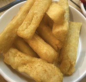 Cassava fries, from the Mexican street food counter! Must try! at Eden Project in St Austell
