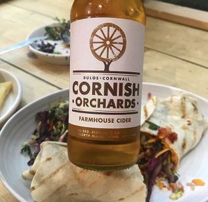 Vegan Cornish cider at Eden Project in St Austell