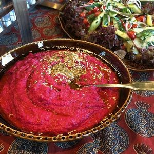 Food at Fröjdas in Stockholm