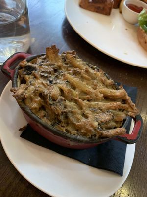 Tasty truffle mac - a redeeming dish   at Wulf & Lamb Chelsea in London