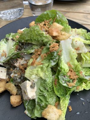 Caesar salad   at Wulf & Lamb Chelsea in London