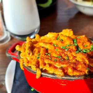 Mac & cheeze at Wulf & Lamb Chelsea in London