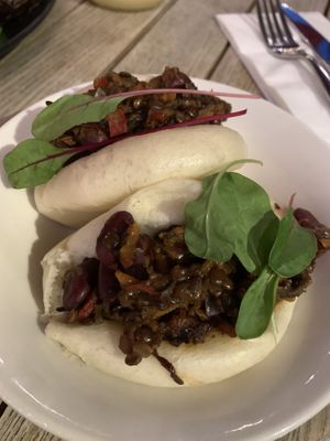 Chilli Bao bun  at Wulf & Lamb Chelsea in London