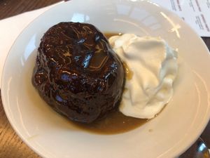 Sticky Toffee Pudding at Wulf & Lamb Chelsea in London