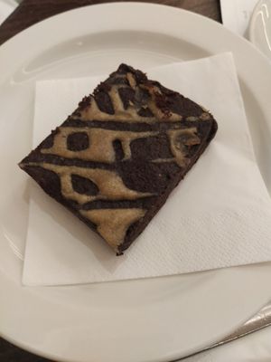 Tahini cake at Wulf & Lamb Chelsea in London