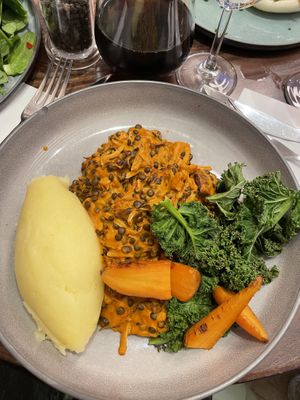 Wulfs pie  at Wulf & Lamb Chelsea in London