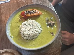 Thai curry   at Wulf & Lamb Chelsea in London