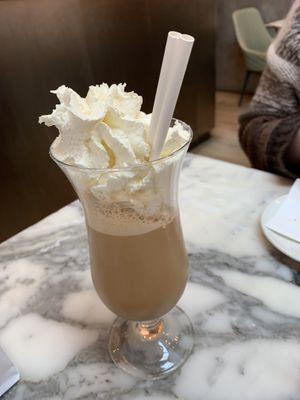 Iced Irish coffee  at Wulf & Lamb Chelsea in London