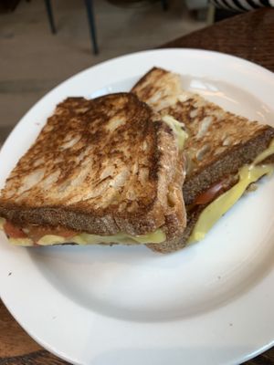 Breakfast toasty   at Wulf & Lamb Chelsea in London