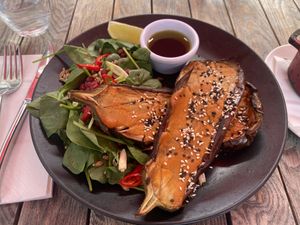 Aubergine  at Wulf & Lamb Chelsea in London