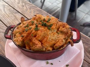 Mac n Cheese  at Wulf & Lamb Chelsea in London