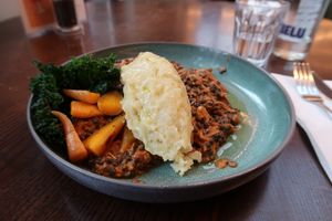 Wulf Pie at Wulf & Lamb Chelsea in London
