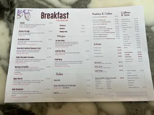 Menu  at Wulf & Lamb Chelsea in London