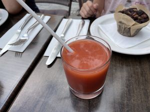 Berry boost  at Wulf & Lamb Chelsea in London