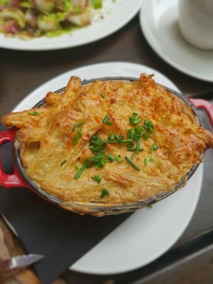 Mac & cheese heaven at Wulf & Lamb Chelsea in London