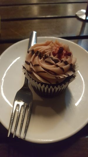 Rose Cupcake at Wulf & Lamb Chelsea in London