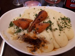 Wulf pie at Wulf & Lamb Chelsea in London