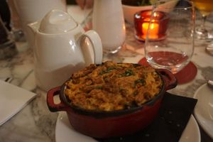Mac and Cheese (and tea!) at Wulf & Lamb Chelsea in London