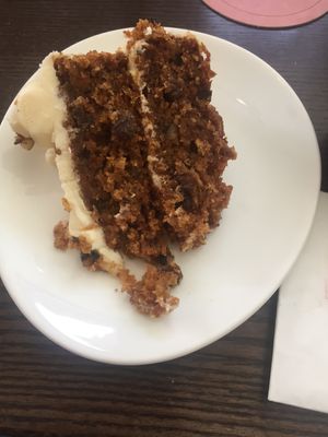 Carrot cake  at Wulf & Lamb Chelsea in London