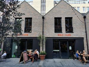Wulf and lamb exterior at Wulf & Lamb Chelsea in London