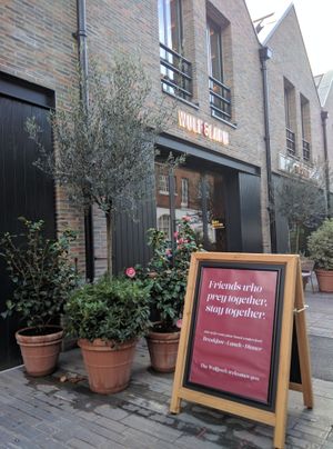 Outside of Restaurant at Wulf & Lamb Chelsea in London