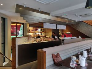 Ground floor of Restaurant at Wulf & Lamb Chelsea in London