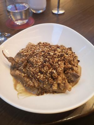 Truffle pasta at Wulf & Lamb Chelsea in London