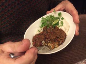 Chilli con Carne at Wulf & Lamb Chelsea in London