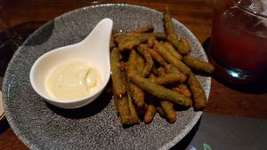 Green bean fries at Busaba in London