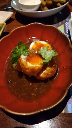 'Son-in-law' eggs at Busaba in London