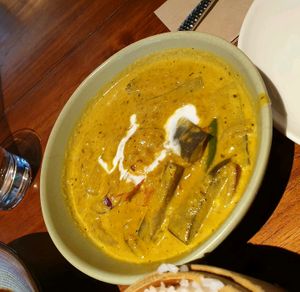 aubergine curry at Busaba in London