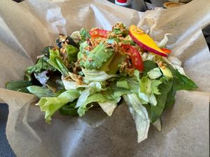 Rustic Vegan Potato at Potato Valley Cafe in Annapolis